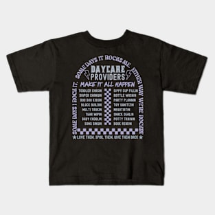 Daycare Retro The Daycare Tour Kids T-Shirt